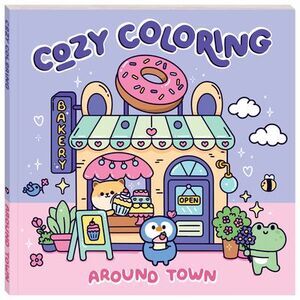 Art Maker Cozy Coloring Around Town -- Hinkler